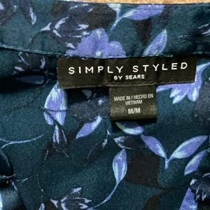 Floral Simply Styled Blouse